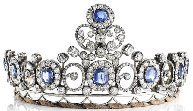 sapphire tiara denmark queen alexandrine bolin