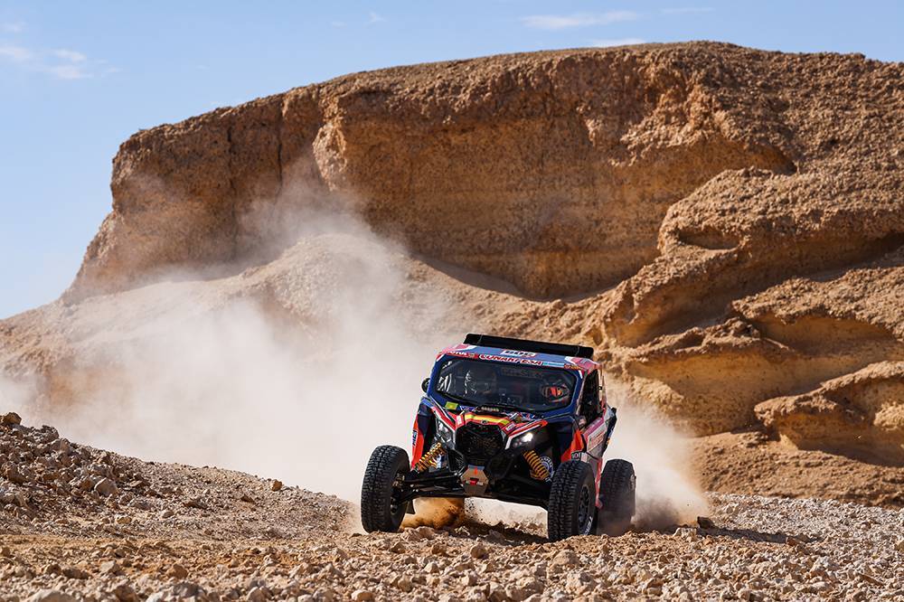 Dakar 2022: Orlando Terranova ganó la etapa 6 en autos en el rulo de Riyadh