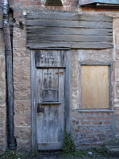 A photo of one of the Wild West buildings which looks rather derelict.  Photo by Kevin Nosferatu for the Skulferatu Project.