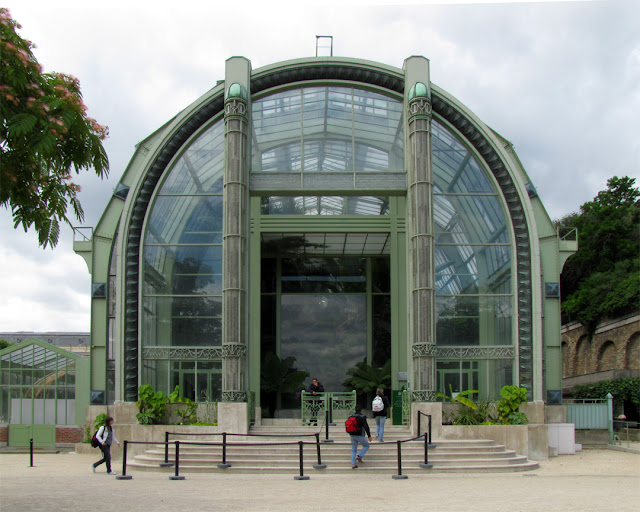 Les grandes serres, the large greenhouses, Jardin des Plantes, Paris