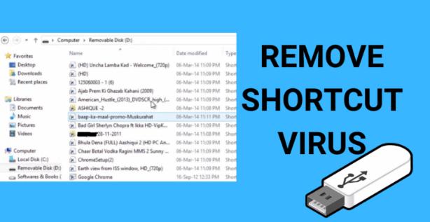 قم بإزالة فيروس الـ Shortcut المزعج نهائيا عن طريق هذا البرنامج الصغير