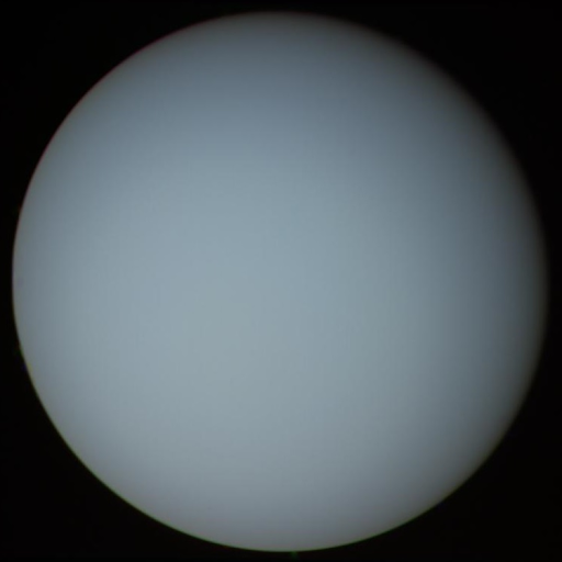 보이저 2호가 촬영한 천왕성(Uranus) [출처: 위키백과]