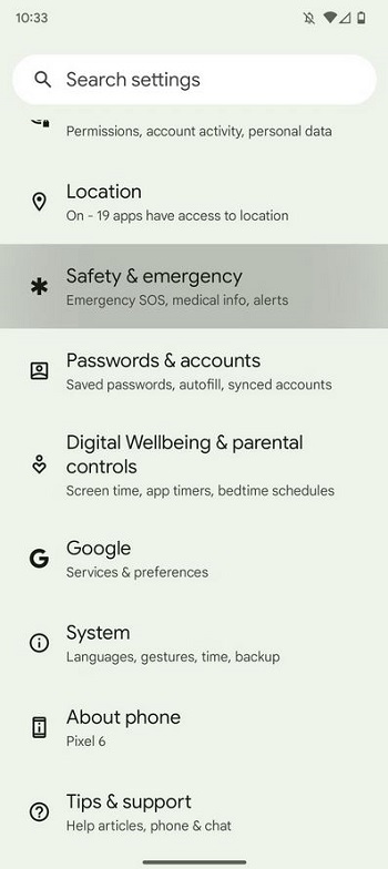 تفعيل وضع SOS بهاتف Xiaomi و ...