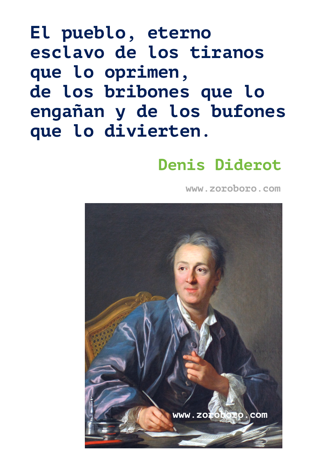 Denis Diderot Quotes. Denis Diderot Books Quotes. Denis Diderot Philosophy. Denis Diderot Effects, Beliefs & Book Quotes