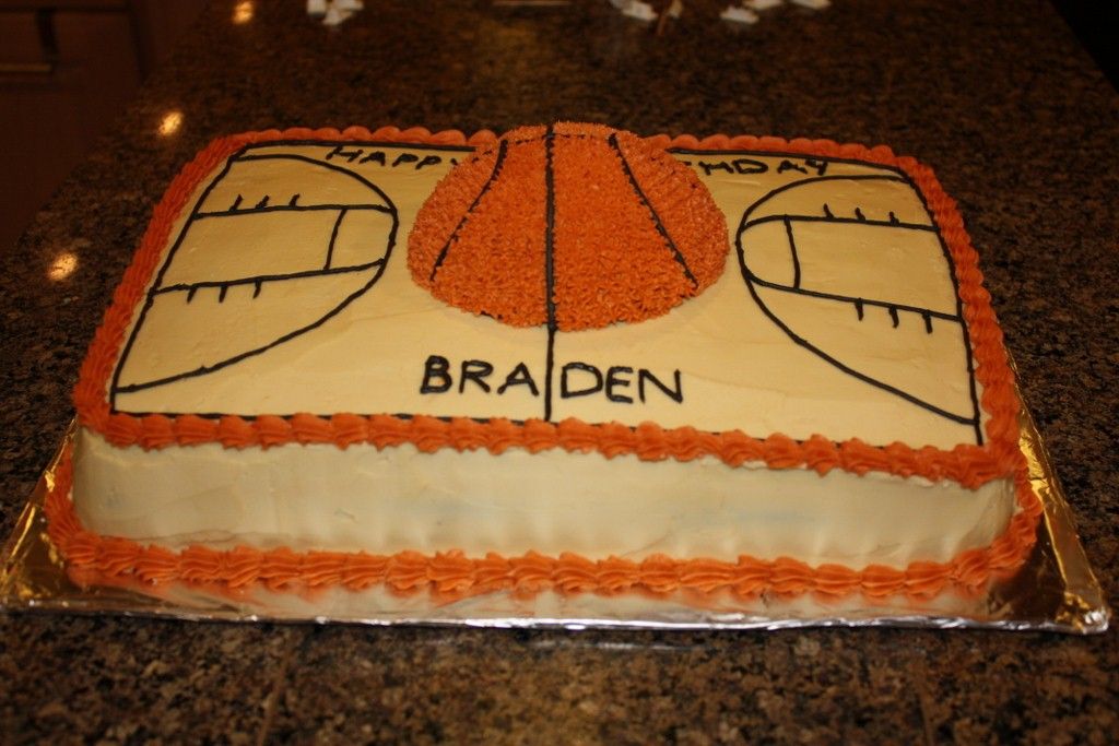 basketball cakes ideas