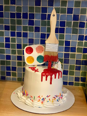 Sandy's Creations And My Artsy Birthday Cake