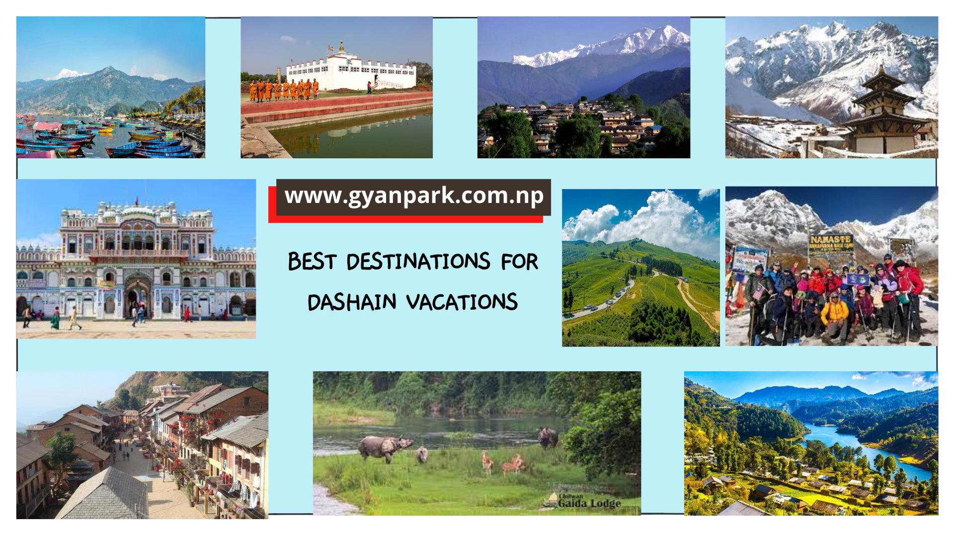 Best destinations to visit during Dashain vacation