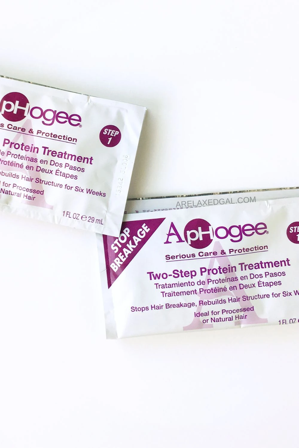the aphogee two step protein treatment used for protein