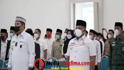 Bupati Nanang Ermanto Hadiri Pengukuhan KH.Muh Mukri Sebagai Ketua Umum MUI Priode 2022-2026 