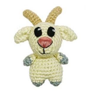 PATRON GRATIS CABRA AMIGURUMI 48121 🐐