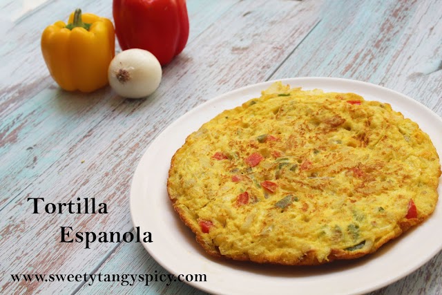 Tortilla Espanola Recipe | Tortilla De Patatas | Spanish Potato Egg Omelette Recipe  