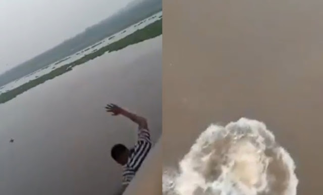 Oh No! Frustrated Man Takes His Life By Jumping Into A Lagoon