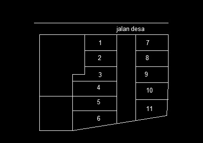 Denah Perumahan Nindya Asri Sukorejo Kendal