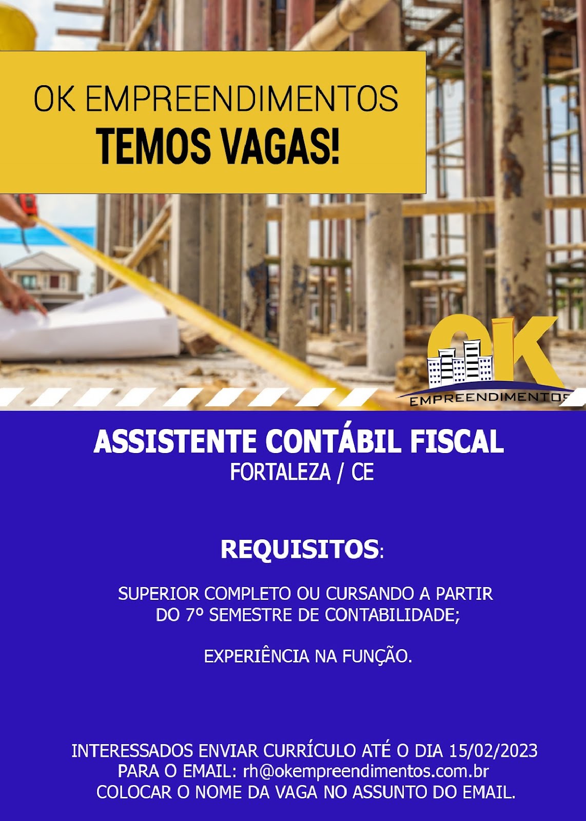 ASSISTENTE CONTÁBIL FISCAL
