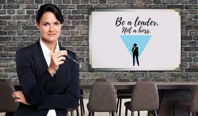 Image of leader, businesswomen