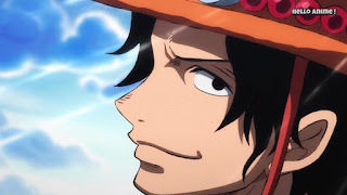 ワンピースアニメ 894話 ワノ国編 | 火拳のエース かっこいい | ONE PIECE Portgas D.Ace