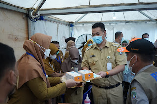 Pemkab Pangkep Buka Gerai Vaksin di Bambu Runcing