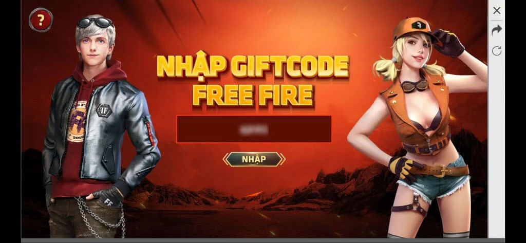 Cách lấy mã code Free Fire