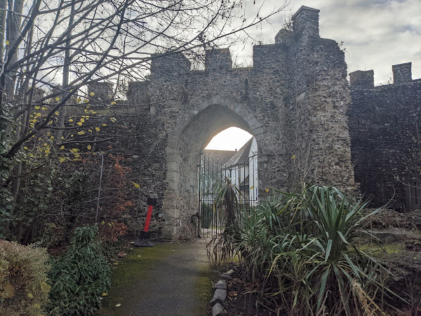 Postern Gate and a section of the original wall