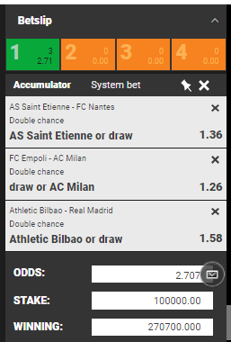 2 odds banker bet | Ticket 2 -:- Here is My 2 odds combination for Wednesday the 22nd of December 2020