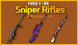 Free Fire Weapons All Sniper Rifles in 2021 - Sniper Guns