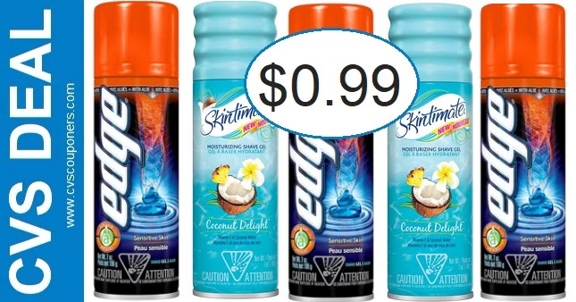 Edge Shave Gel CVS Deal 11-25-11-27