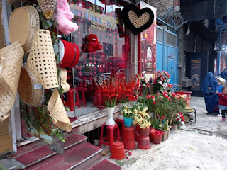 Valentine Day In Kabul Afghanistan. Valentine Day Under Taliban Rule 2022.  Valentine Day Pictures In Kabul 14 Feb, 2022. VOA