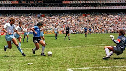 Argentina 2x1 Inglaterra.. 1986