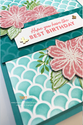 handmade birthday card friendly hello saleabration set stampin up uk