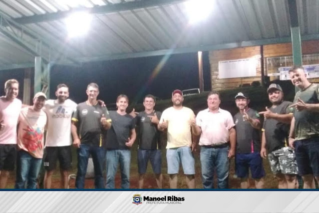 GOVERNO MUNICIPAL DISCUTE APOIO AO CLUBE DE TIROS DE MANOEL RIBAS