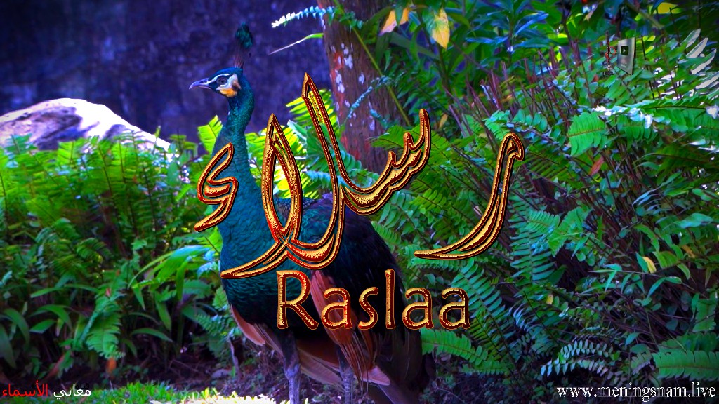 معنى اسم, رسلاء, وصفات, حاملة, هذا الاسم, Raslaa,