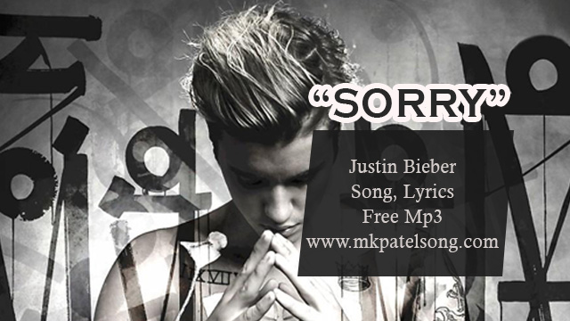 image of justin bieber sorry song
