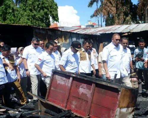 Teriakan Andre Rosiade Gubernur Sumbar Menggema di Pasar Raya Padang