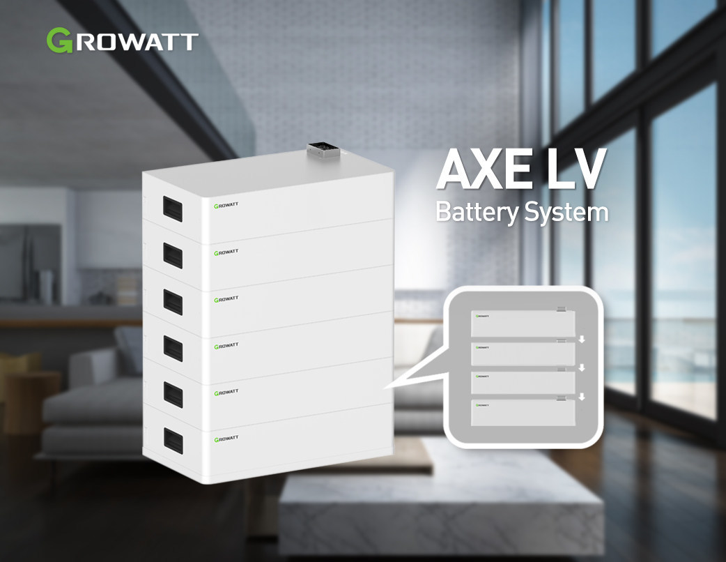 Growatt unveils AXE LV battery system to empower off-grid solar energy storage