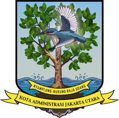 Logo / Lambang Kota Administrasi Jakarta Utara - Latar (Background) Putih & Transparent (PNG)