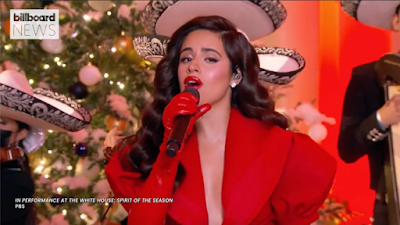 Camila Cabello Unleashes Spectacular Mariachi Influenced Cover Of ‘I’ll Be Home For Christmas’ Via Thee White House!