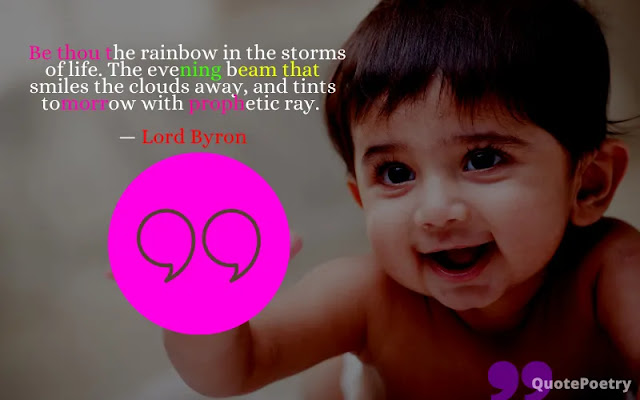 rainbow baby birthday quotes