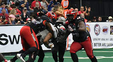 Arena: Sharks Swamp #1 Cobras 63-26 In Front of Large Home Crowd
