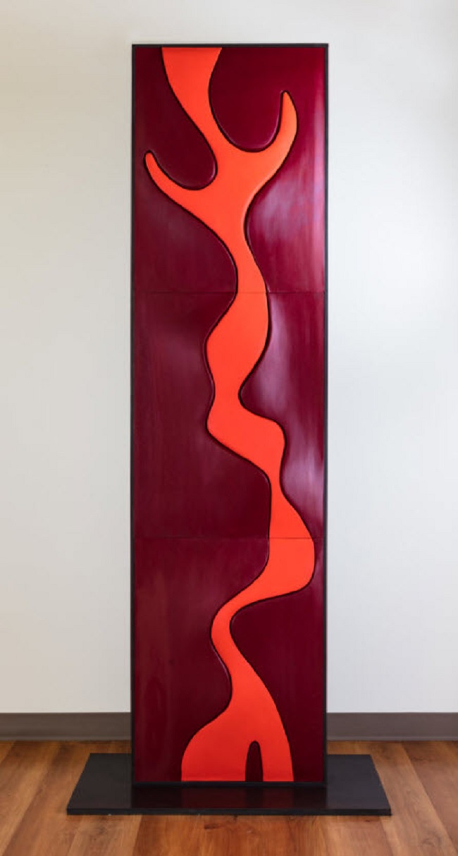 Lava Flow, the sculpture by Hubert Phipps (multimedia)