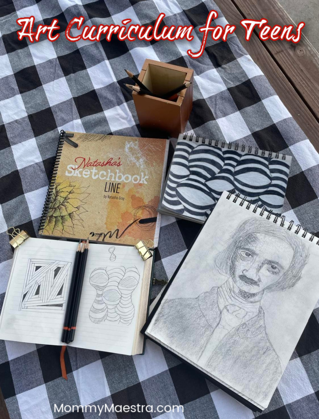 Natasha's Sketchbook Series from Heron Books