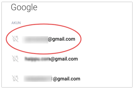 Cara keluar akun gmail