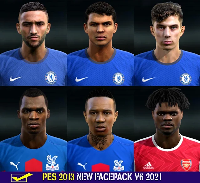 New Facepack V6 2021 For PES 2013