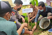 Kapolda NTB Bersama Pemuda Bongak Inisiasi Penanaman 10.000 Pohon. Berikut Ulasannya.!!