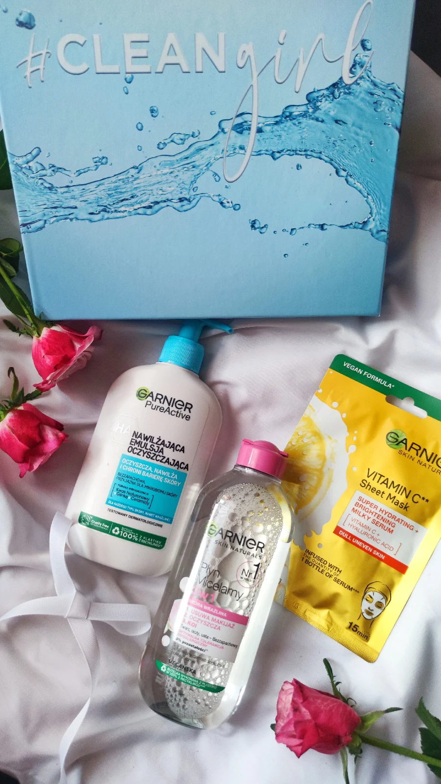 #cleangirl Garnier Pure Beauty box