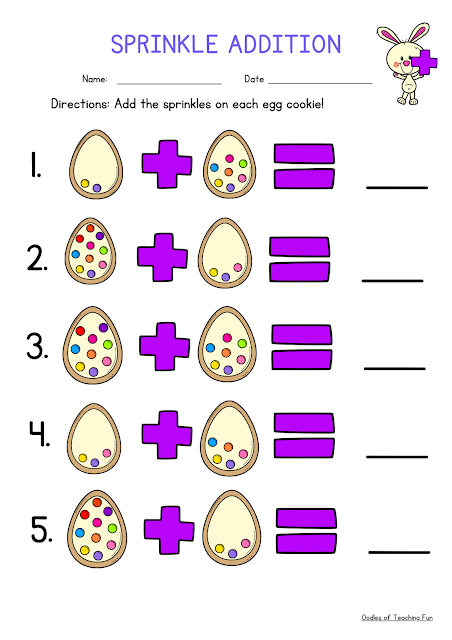 easter math practice free