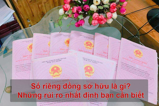 Sổ riêng đồng sở hữu