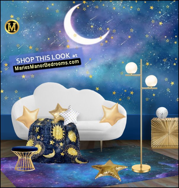 cloud settee cloud shaped furniture sun moon stars clouds bedroom decorating ideas