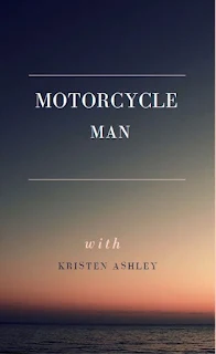 Motorcycle Man by Kristen Ashley book cover design