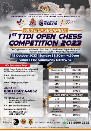 1st TTDI OPEN 2023 - 1000 LIGA SEGAMBUT