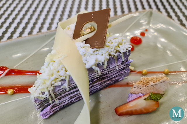 Purple Yam Cake by The Courtyard, Crowne Plaza Manila Galleria